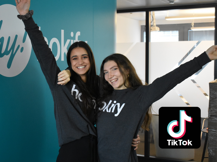 hokify TikTok Creatorinnen Chiara und Jessi 