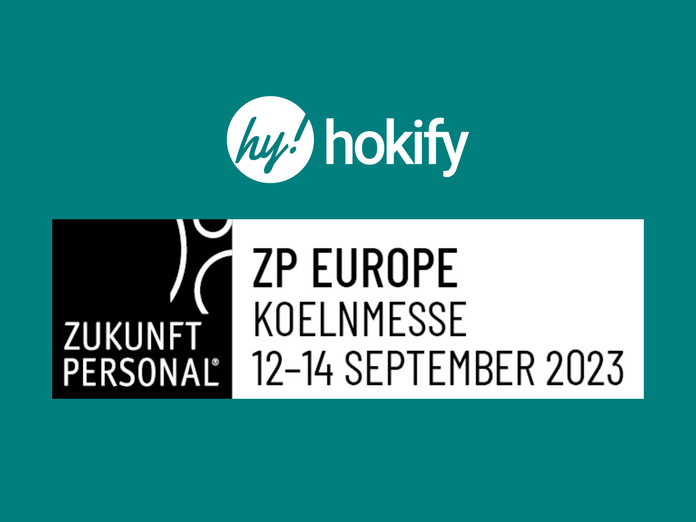 hokify mit dem Stand D.32 auf der Zukunft Personal Europe 2023