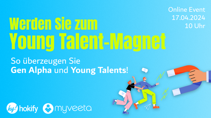 Webinar: Werden Sie zum Young Talent-Magnet: So überzeugen Sie Gen Alpha und Young-Talents