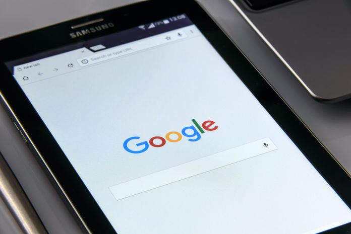 tablet-showing-google