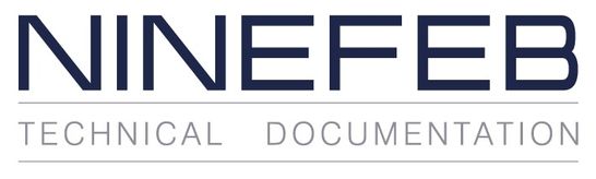 Logo von Ninefeb Technical Documentation GmbH