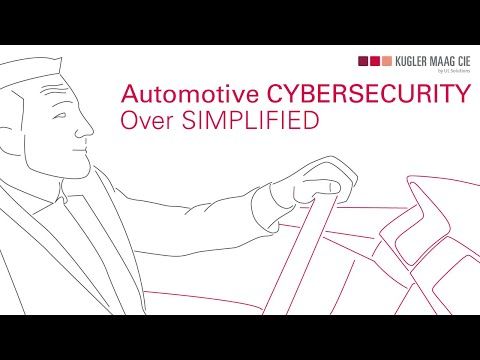 Automotive Cybersecurity - Over simplified